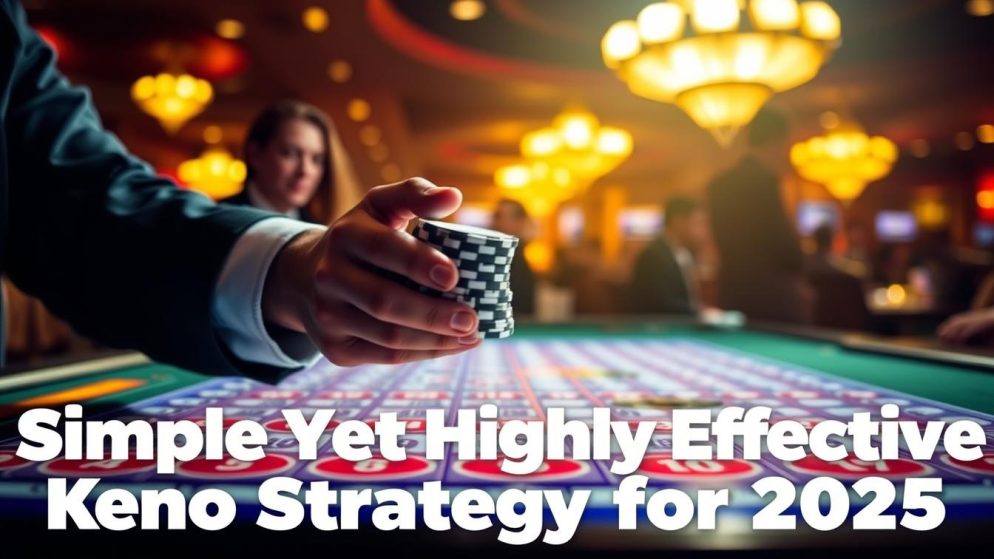 Simple Yet Highly Effective Keno Strategy for 2025